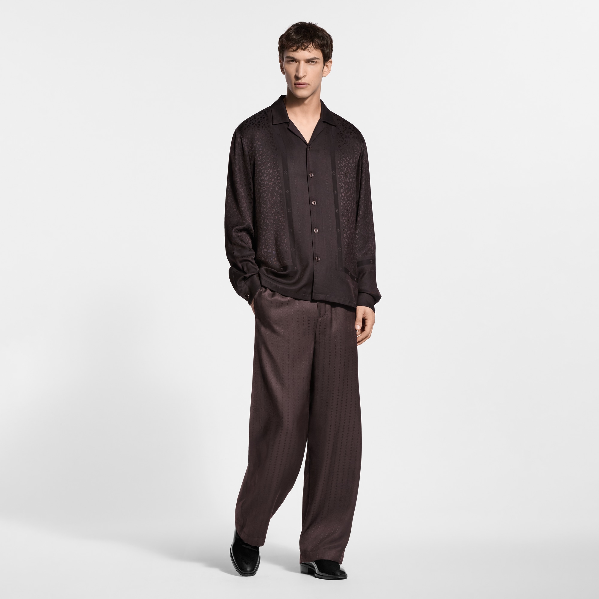 Scarf Silk Pajama Shirt - New - For Men | LOUIS VUITTON ®